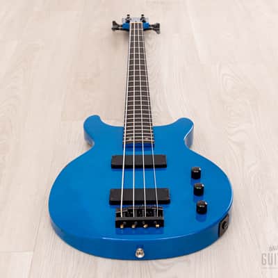 1990s Edwards by ESP Luna Sea J Signature E-J-78TV Aqua Blue w/ Case, Japan image 11
