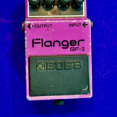 BOSS BF−2 フランジャー Boss BF-2 Flanger 1980-1984 (Black Label) Made In Japan | Reverb