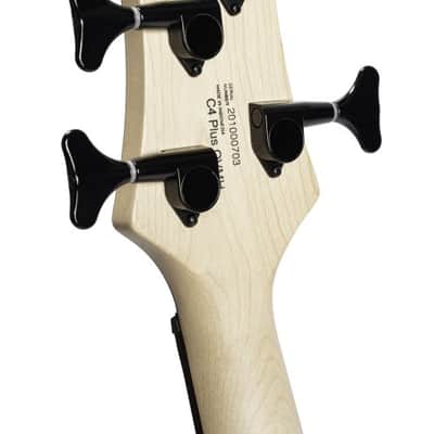 Cort C4PLUSOVMHABB Artisan Series C4 Plus OVMH Bass Guitar. Antique Brown Burst DIRECT SHIP image 4