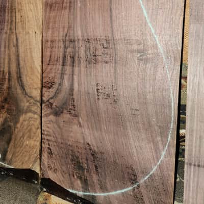 Exotic Wild Grain East Indian Rosewood Back and Sides for a Dreadnought Acoustic image 3