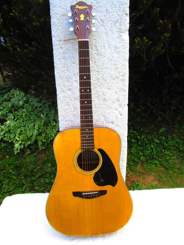 Ibanez Champion C300 Dreadnought Guitar, 1979, Japan, Gig Bag image 1