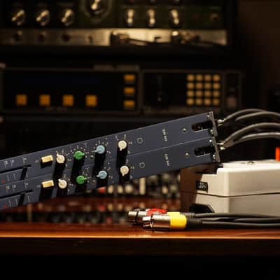 Vintage Tesla Epp102 channel strips-Plug-and-Play with PSU & Cables image 2
