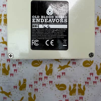 Old Blood Noise Endeavors Fault Overdrive / Distortion V2 2020 - Present - Graphic image 3