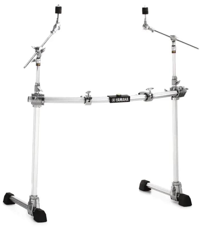 Yamaha HXR2CHLII Hexrack 2-leg Rack System with Cymbal Boom Arms image 1