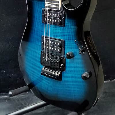 Ibanez GRG320FA-TBS Gio - Transparent Blue Sunburst w/FREE Pro Set Up image 2