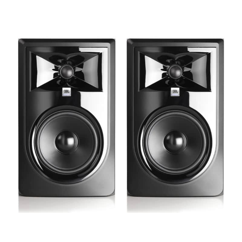 JBL 305P MKII Powered 5-Inch Two-Way Studio Monitor Bundle (Pair) image 1