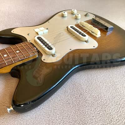 GUYATONE LG-55W 1960s SUNBURST VGC *CLEARANCE* image 5