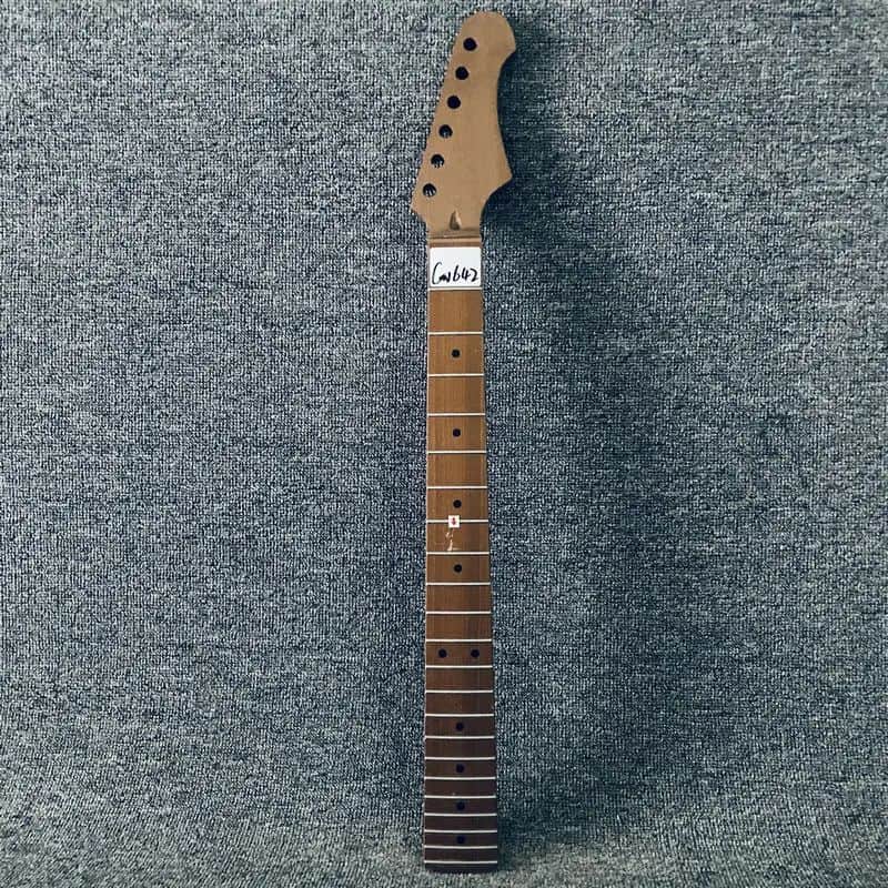 Roasted Maple Wood DIY Project Strat Style Guitar Neck image 1