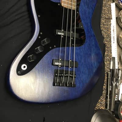 T.Davis Customs Muchaman J Bass 2017 Trans Blue image 6