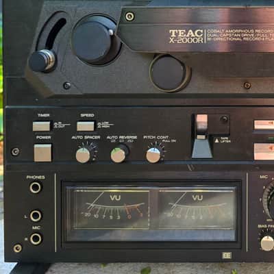 TEAC X-2000R Pro Serviced 1/4" 2-Track Open Reel Tape Deck, Demo Video, Upgrades image 5