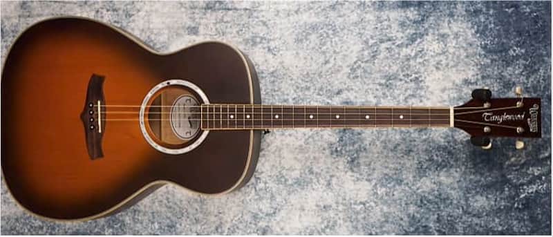 Tanglewood TTG Tenor Guitar Vintage Sunburst Satin image 1