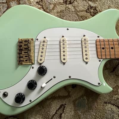 Westone Concord II - 1982  - MIJ  - 3 Pickup Single Coil Electric Guitar - Surf Green - OHSC image 4