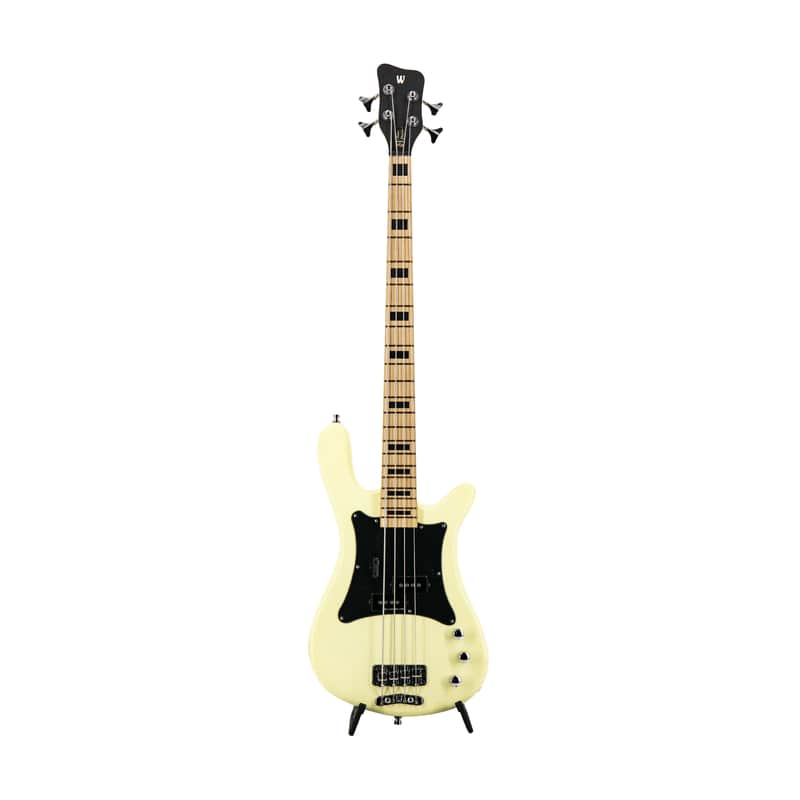 Warwick RockBass Artist Line Adam Clayton Signature Creme Whit…