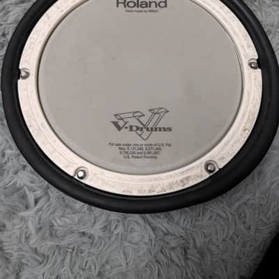 Roland PDX-8 V-Drum 10" Dual-Trigger Mesh Snare Drum Pad 2010s - Black image 1