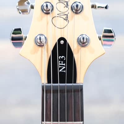 PRS SE NF3 Narrowfield DD "S" Pickups Ice Blue Metallic Electric Guitar w/Bag image 7