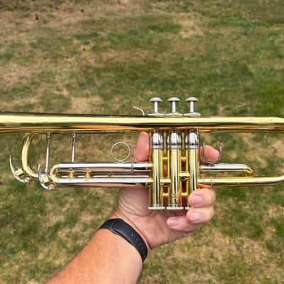 Yamaha YTR - 6335H Mark II Early 90's - Brass/Silver image 7