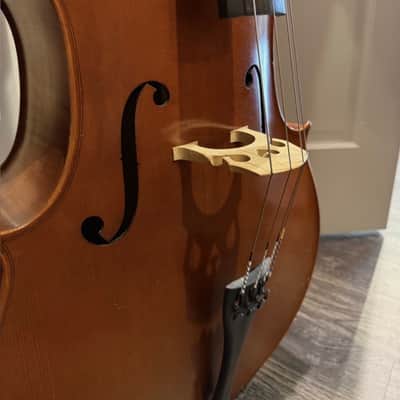 4/4 Full Size Cello Outfit,Excellent Condition,Luthier Inspected,Pernambuco Bow image 8