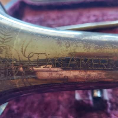 Vintage Pan American Trombone, USA, with case/mouthpiece, Good condition image 12