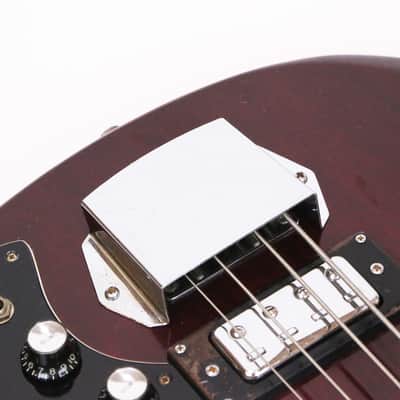 1973 Teisco Del Rey Vintage Lawsuit Era MIJ Gibson EB-3 SG Electric Bass Guitar Copy – ’70s UnBranded Global Made in Japan EB3 Short Scale Bass w/ OSSC image 8