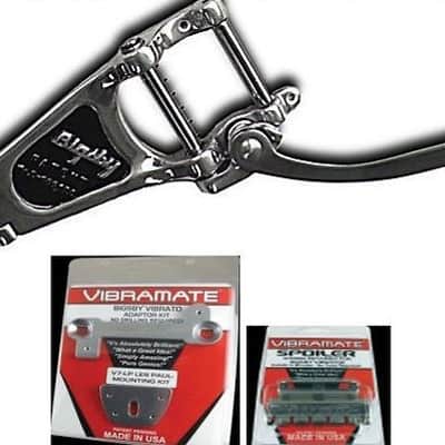 EZ-DIY Bigsby B7 Vibramate V7, String Spoiler 4 Gibson/Epiphone Les Paul, A Bolt-On  A 3 pc combo