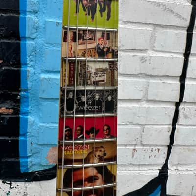 The  Weezer Guitar by Gepettos Guild - Seafoam Green Rivers Cuomo image 13