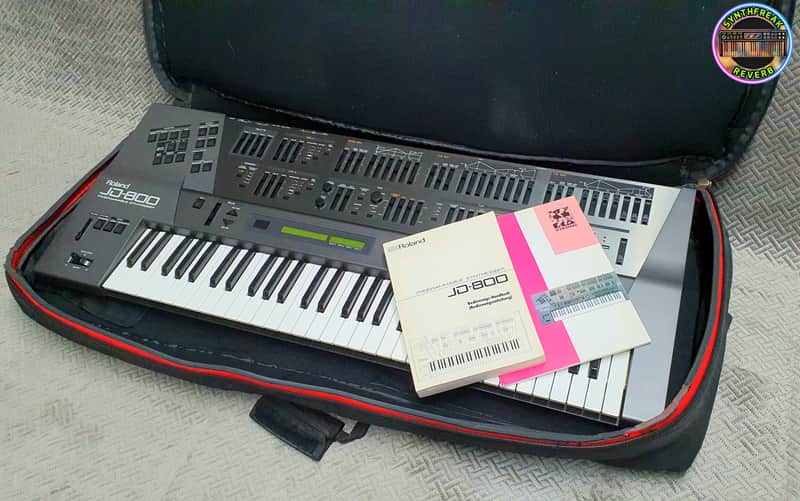 Roland JD-800 *LEGEND* 61-Key Programmable Synthesizer ✅RARE from ´90s✅CARBON✅ Checked & Cleaned ✅ NO Redglue✅ image 1
