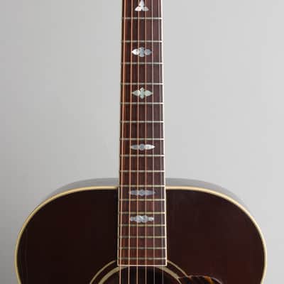 Gibson J-185 VS Custom Flat Top Acoustic Guitar (1991), ser. #90801016, original brown tolex hard shell case. image 8