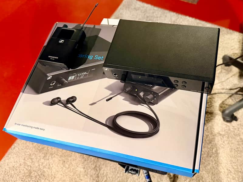Sennheiser XSW-D IEM Set - A band 2022 - Present - Black image 1