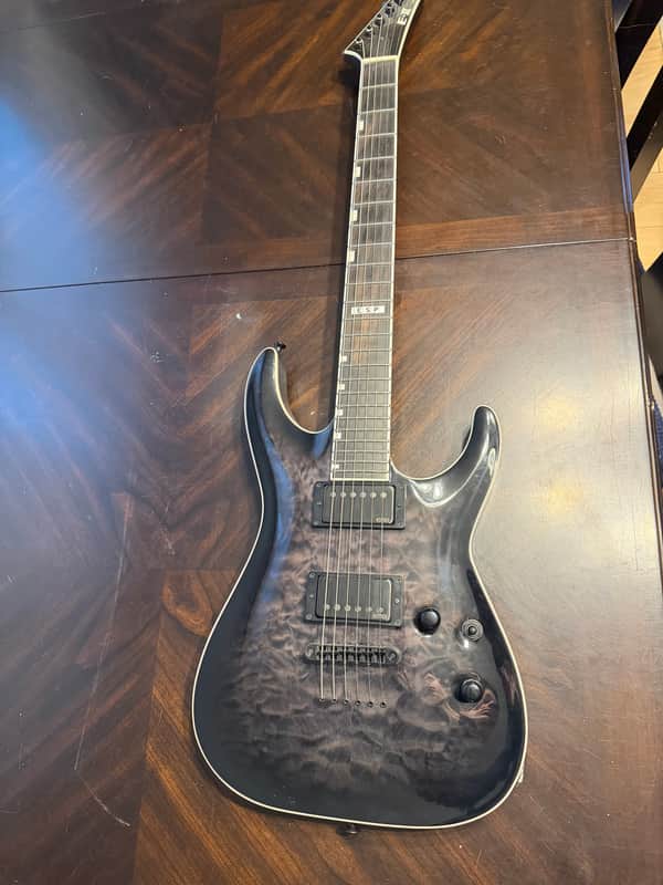 ESP E-II Horizon NT-II 2016 - Present - See Thru Black Sunburst image 1
