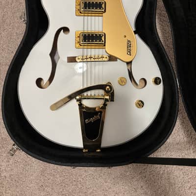 Gretsch G5422TG Electromatic, 2023 - Snow Crest White image 2