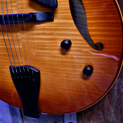 Sadowsky Jim Hall Archtop - Violin Burst image 3