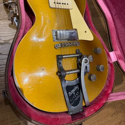 Gibson ’56 Murphy Lab Ultra Heavy Aged Les Paul GoldtopGibson Les Paul  - Goldtop image 3