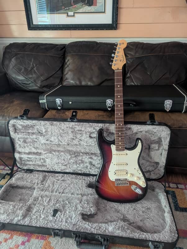 Standard Stratocaster HSS Plus Top with Rosewood Fretboard 2013 - 2017 - Tobacco Sunburst image 1