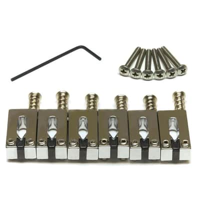 Set of Graph Tech String Saver saddles PG-8001 and Fender American Standard / Series Bridge Plate image 6