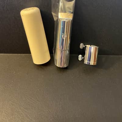 Yanagisawa Metal No. 7 Bb Tenor Saxophone Mouthpiece Y27057 - Silver Plate image 1