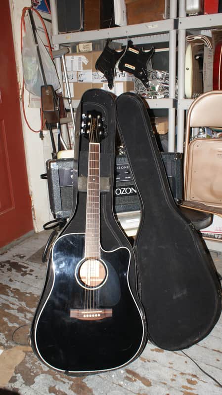 Takamine EG341C Acoustic-Electric Black image 1