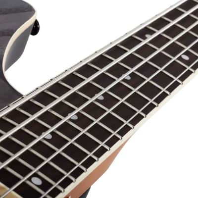 Schecter 3973-SHC C-5 Standard 5 String RH Electric Bass - Charcoal Satin image 5