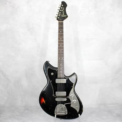 Novo Serus J Dealer Limited - Medium Distress - Bull Black over '64 Sunburst **Authorized Dealer** image 2