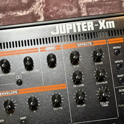Roland Jupiter-Xm 37-Key Synthesizer Black Excellent Studio Condition w/ Power Supply image 5