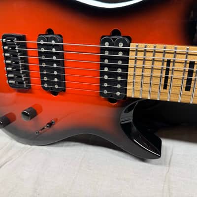 Kiesel Aries 2 A27H 7-string Guitar with Gig Bag image 5