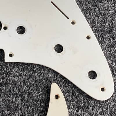 Unknown Lot of 23 misc. Strat/Tele Pickguards - Black/White/Mint/Green/Cream etc. image 10