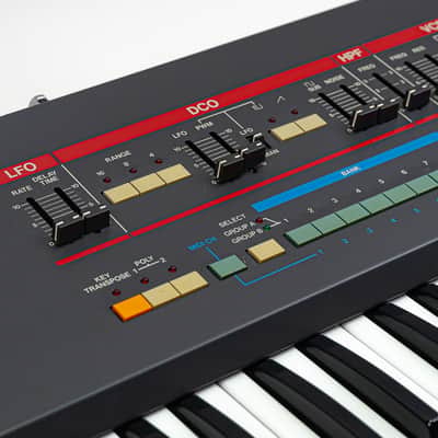 1985 Roland Juno-106S 61-Key Polyphonic Synth with Built-In Speakers – Serviced image 4