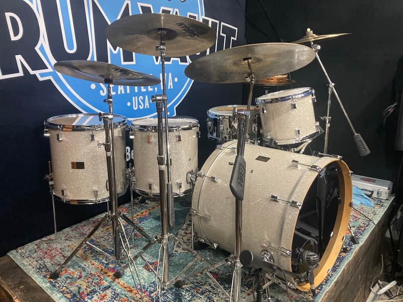 Frank Ferrer's Guns N Roses Chinese Democracy Tour, Pork Pie USA Maple Drum Set, 26",18",16",12" Plus Tour Artifacts. Signed! Authenticated! 2009 image 1