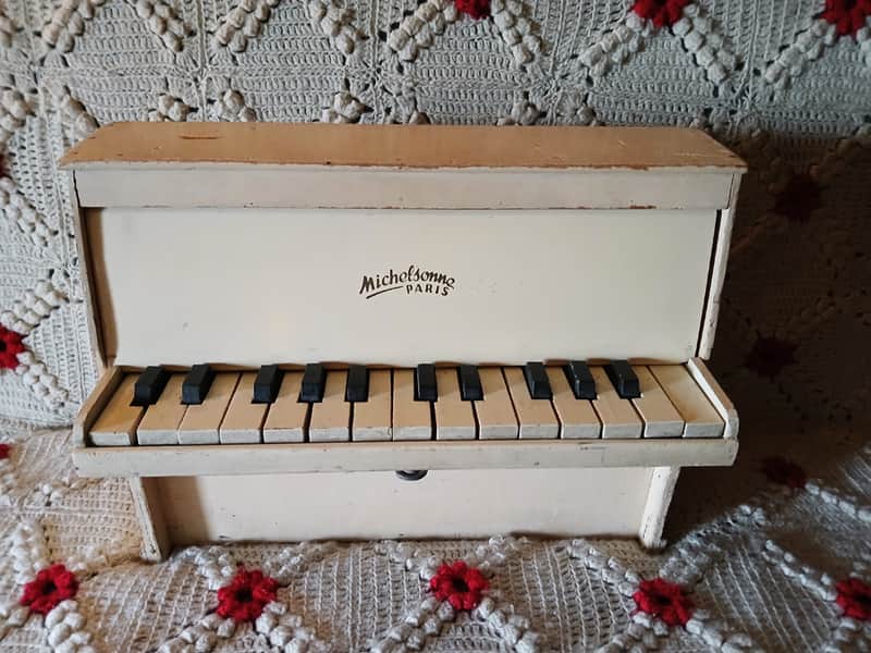 chromatic toy piano Michelsonne Paris 25 keys wooden hammers ! image 1