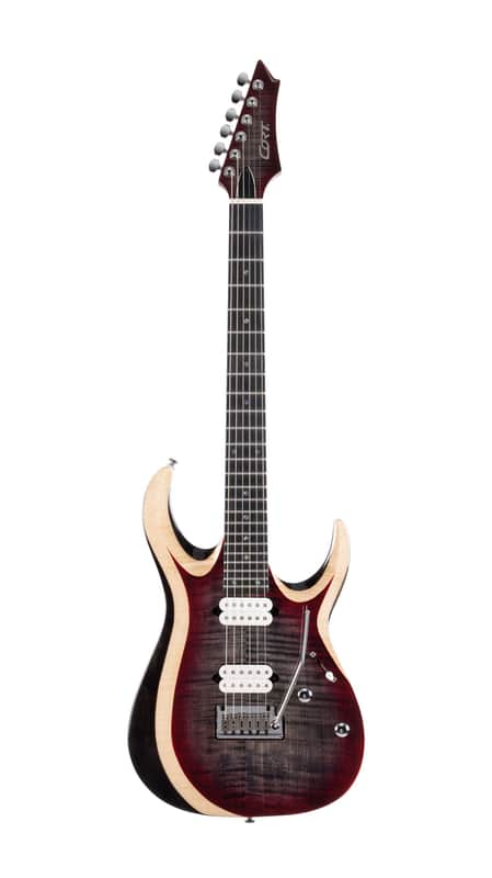 Cort X700 Duality II 2022 - Present - Lava Burst - GIG BAG image 1
