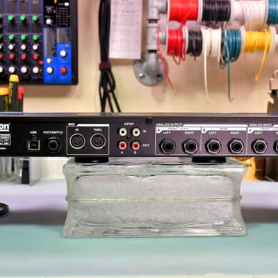 Lexicon MX400 Dual Stereo / Surround Reverb Effects Processor 2010s - Blue image 5