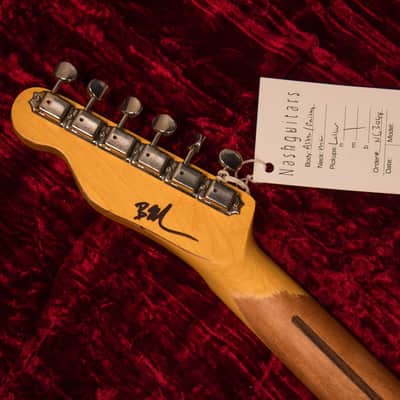Nash T-68P Paisley Telecaster Electric Guitar - Medium Aging - T68 image 9