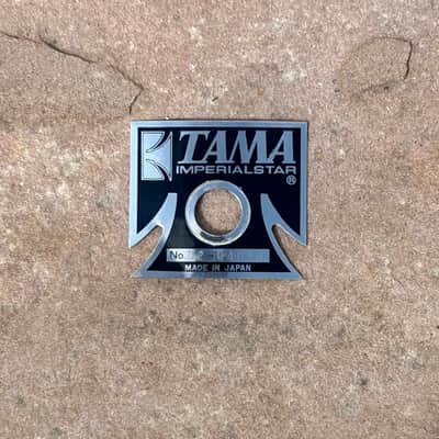 1982 Tama Imperialstar "T" Drum Badge Mastercraft image 1