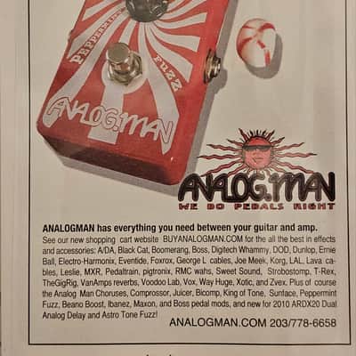 Analogman Peppermint Fuzz New Old Stock image 13