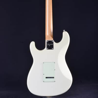 Tagima TG-540  - Olympic White with Antique White Pickguard image 3